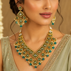 artificial jewellery store near me kundan pearl necklace set