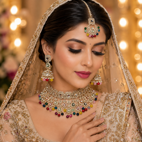 artificial jewellery store near me kundan pearl necklace set