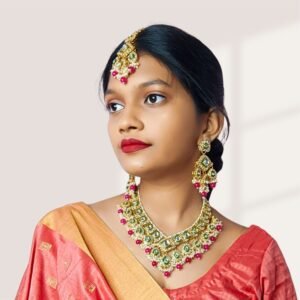 Bridal Kundan jewellery set