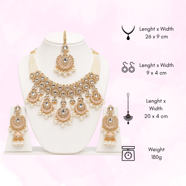 artificial jewellery store near me kundan pearl necklace set