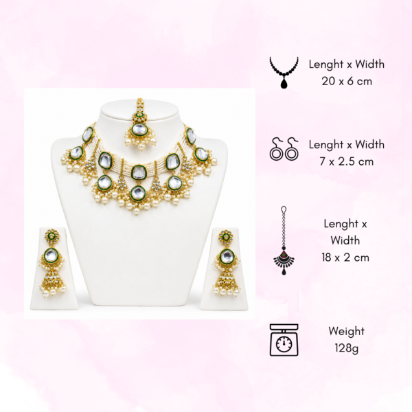 artificial jewellery store near me kundan pearl necklace set