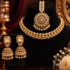 Minimal festival Kundan artificial jewellery