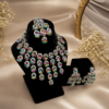 artificial jewellery store near me kundan navratri necklace set