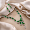 artificial jewellery store near me AD necklace set