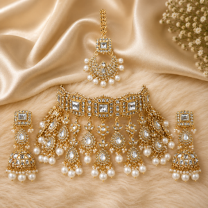 artificial jewellery store near me kundan pearl necklace set