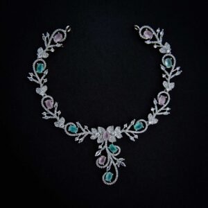 Festive/partywear AD jewellery set