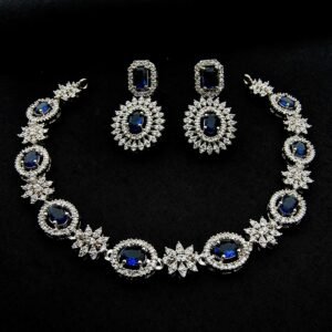 Festive/partywear AD jewellery set