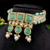 Festive kundan jewellery set