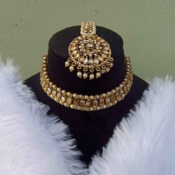 Minimal festival Kundan artificial jewellery